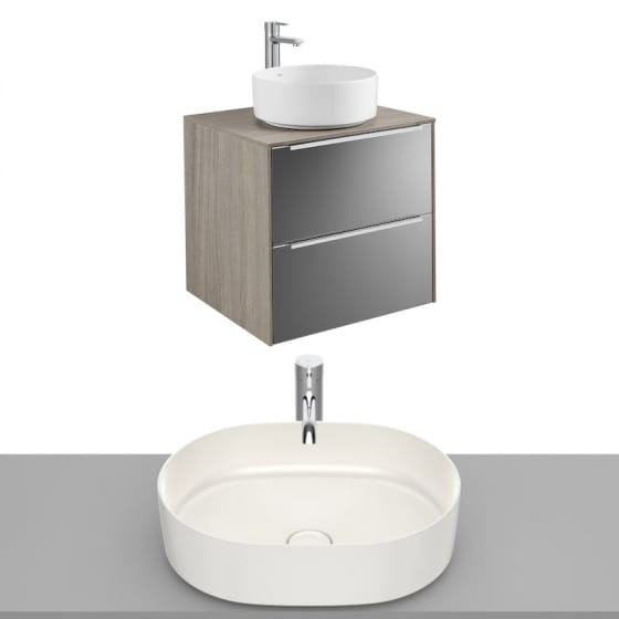 Image of Roca Inspira Wall Hung Vanity Unit With Countertop Basin