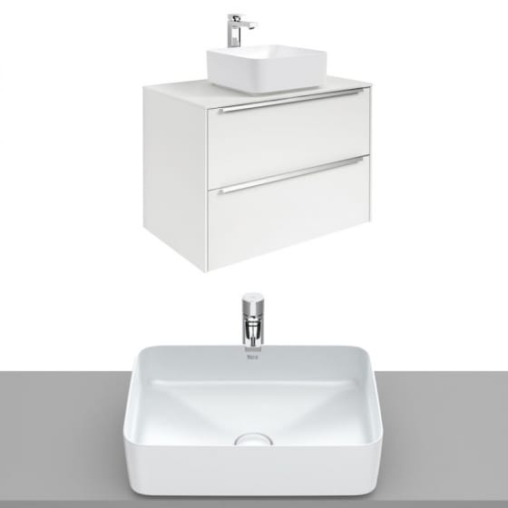 Image of Roca Inspira Wall Hung Vanity Unit With Countertop Basin