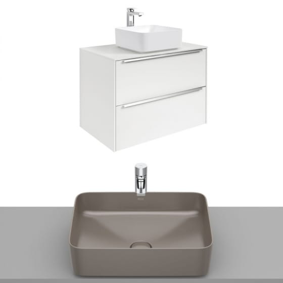 Image of Roca Inspira Wall Hung Vanity Unit With Countertop Basin