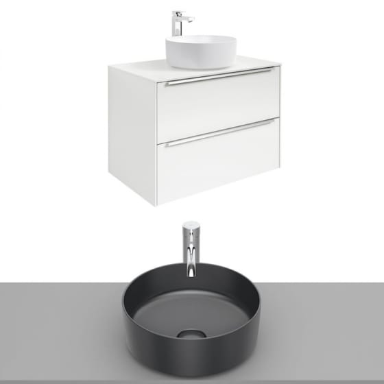 Image of Roca Inspira Wall Hung Vanity Unit With Countertop Basin