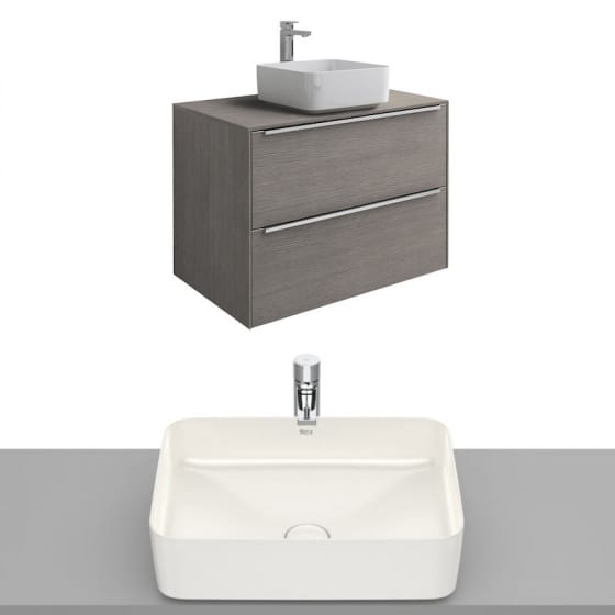 Image of Roca Inspira Wall Hung Vanity Unit With Countertop Basin