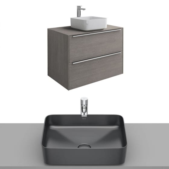 Image of Roca Inspira Wall Hung Vanity Unit With Countertop Basin