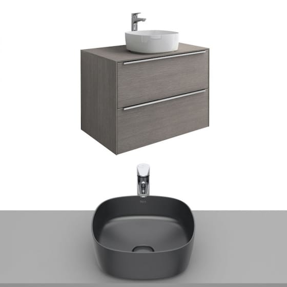 Image of Roca Inspira Wall Hung Vanity Unit With Countertop Basin