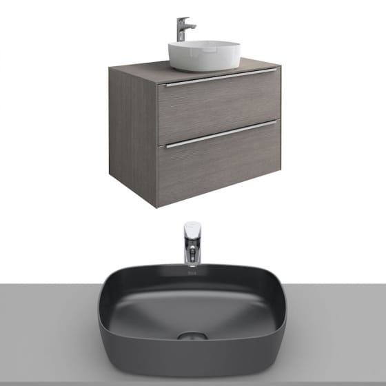 Image of Roca Inspira Wall Hung Vanity Unit With Countertop Basin