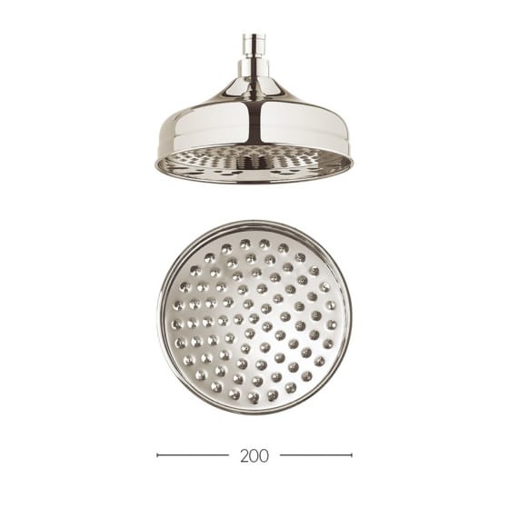 Image of Crosswater Belgravia Fixed Shower Head