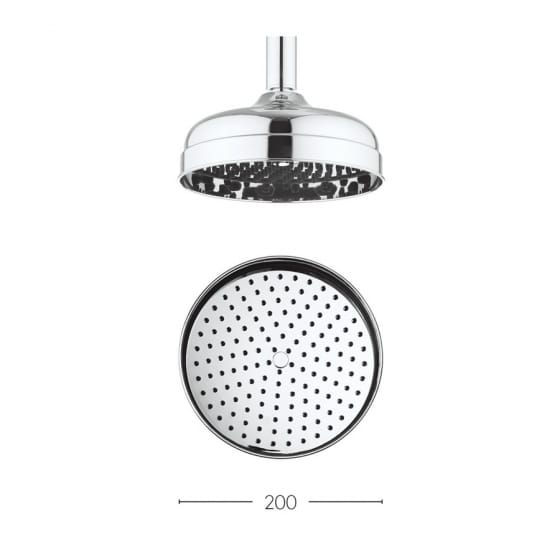 Image of Crosswater Belgravia Fixed Shower Head