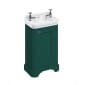 Image of Burlington Edwardian Freestanding 510mm Cloakroom Wide Vanity Unit with Basin
