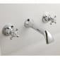 Image of BC Designs Victrion 3-Hole Wall Bath Filler with Spout