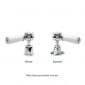 Image of BC Designs Victrion 3-Hole Wall Bath Filler with Spout