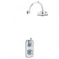 Image of BC Designs Victrion 1-Way Twin Concealed Shower Valve