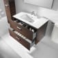 Image of Roca Victoria Basic Wall Hung Vanity Unit & Basin