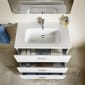 Image of Roca Victoria Basic Wall Hung Vanity Unit & Basin