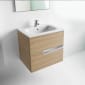 Image of Roca Victoria-N Wall Hung Vanity Unit & Basin