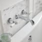 Image of BC Designs Victrion 3-Hole Wall Bath Filler with Spout