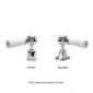 Image of BC Designs Victrion Bath Pillar Taps