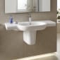 Image of Roca Meridian-N Wall Hung Basin With Ledge