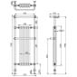 Image of Bayswater Franklyn Towel Rail/Radiator