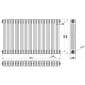 Image of Bayswater Nelson Horizontal Radiator