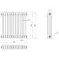 Image of Bayswater Nelson Horizontal Radiator