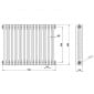 Image of Bayswater Nelson Horizontal Radiator