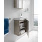 Image of Roca Mini Compact Wall Hung Vanity Unit Set