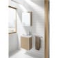 Image of Roca Mini Compact Wall Hung Vanity Unit Set