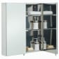 Image of RAK Delta Stainless Steel Double Cabinet