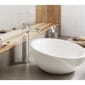 Image of Roca Escuadra Extended Height Monobloc Basin Mixer Tap