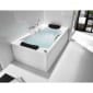 Image of Roca BeCool Double Ended Acrylic Bath With Headrests