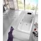 Image of Roca Lun Plus Steel Double Ended Bath