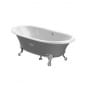 Image of Roca Eliptico Cast Iron Freestanding Bath With Feet