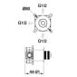Image of RAK Prima Tech Concealed Stop Valve
