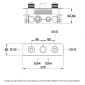 Image of RAK Prima Tech Concealed Thermostatic Shower Valve