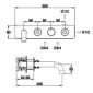 Image of RAK Prima Tech Concealed Thermostatic Shower Valve