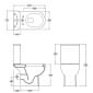 Image of Essential Lily Close Coupled Toilet