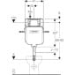 Image of Geberit Sigma Concealed Cistern for Back to Wall Toilet