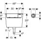 Image of Geberit Low Height Concealed Cistern