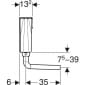 Image of Geberit Low Height Concealed Cistern