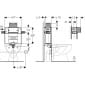 Image of Geberit Omega Concealed Cistern