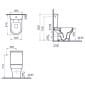 Image of VitrA Zentrum Close Coupled Toilet