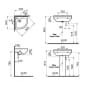Image of VitrA S50 Corner Basin