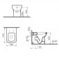 Image of VitrA S20 Back to Wall Toilet