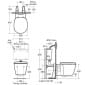 Image of Ideal Standard Concept Wall Hung Toilet