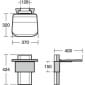 Image of Ideal Standard Concept Freedom Care-Plus Folding Seat