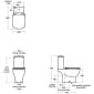 Image of Ideal Standard Tesi Close Coupled Toilet