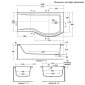 Image of Ideal Standard Concept Idealform Shower Bath