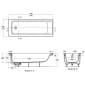 Image of Ideal Standard Concept Rectangular Idealform Bath