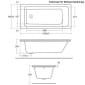 Image of Ideal Standard Tempo Rectangular Bath