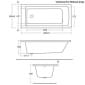 Image of Ideal Standard Tempo Arc Idealform Plus Bath