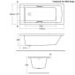 Image of Ideal Standard Tempo Arc Idealform Plus Bath